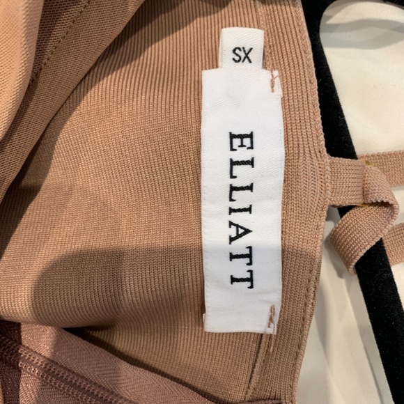 X REVOLVE Pippa Dress in Nude - Picture 4 of 4